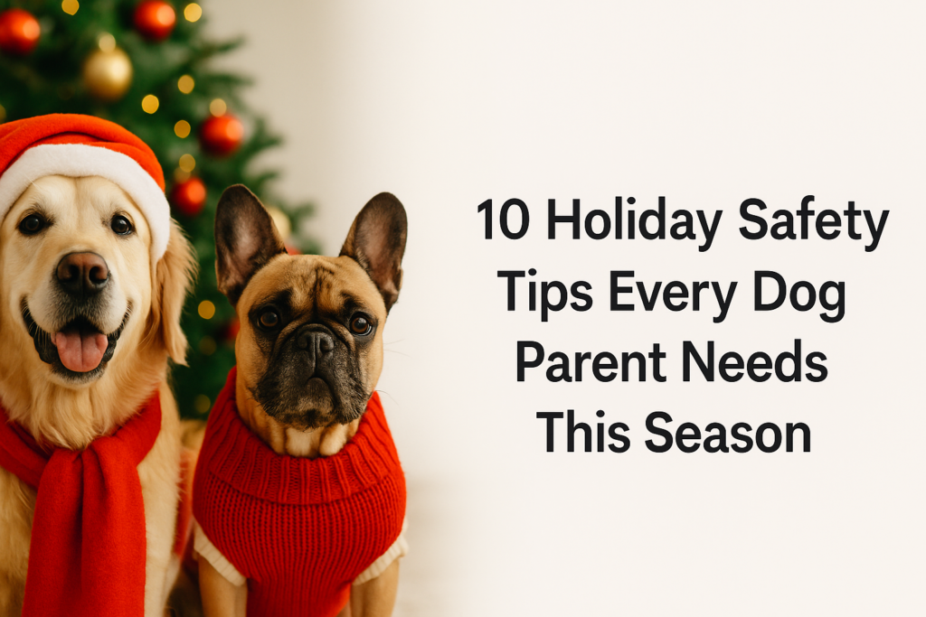 Holiday safety tips for dogs