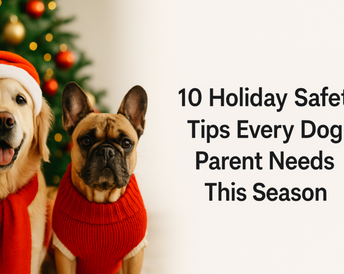 Holiday safety tips for dogs