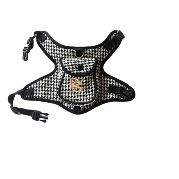 Pet Vest Houndstooth Pet Suit - Image 2