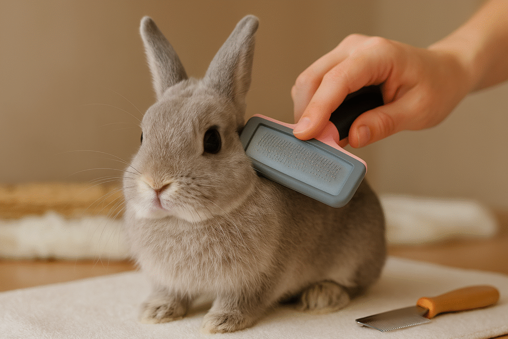Bunny grooming
